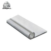 Perfil de aluminio Keder anodizado de carril simple ZJD-KS101